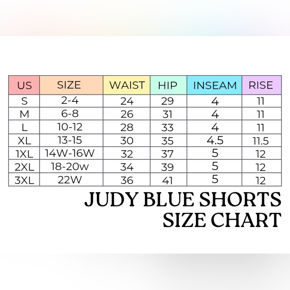 Judy Blue High Rise Tummy Control Shield Pocket Frayed Hem Shorts Various NEW - Picture 15 of 16